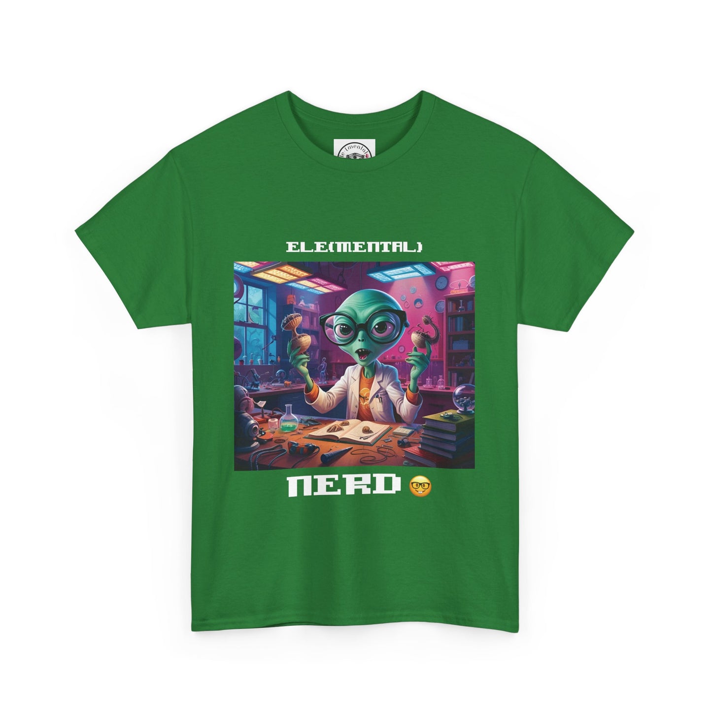 Nerdy Tee - Elemental Vibes with Nature & Rebirth Design
