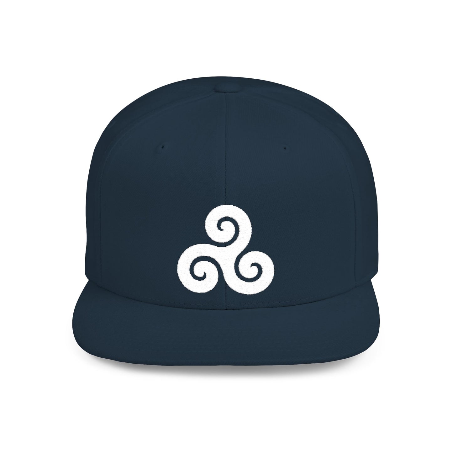 Triskele White Thread Protection Snapback