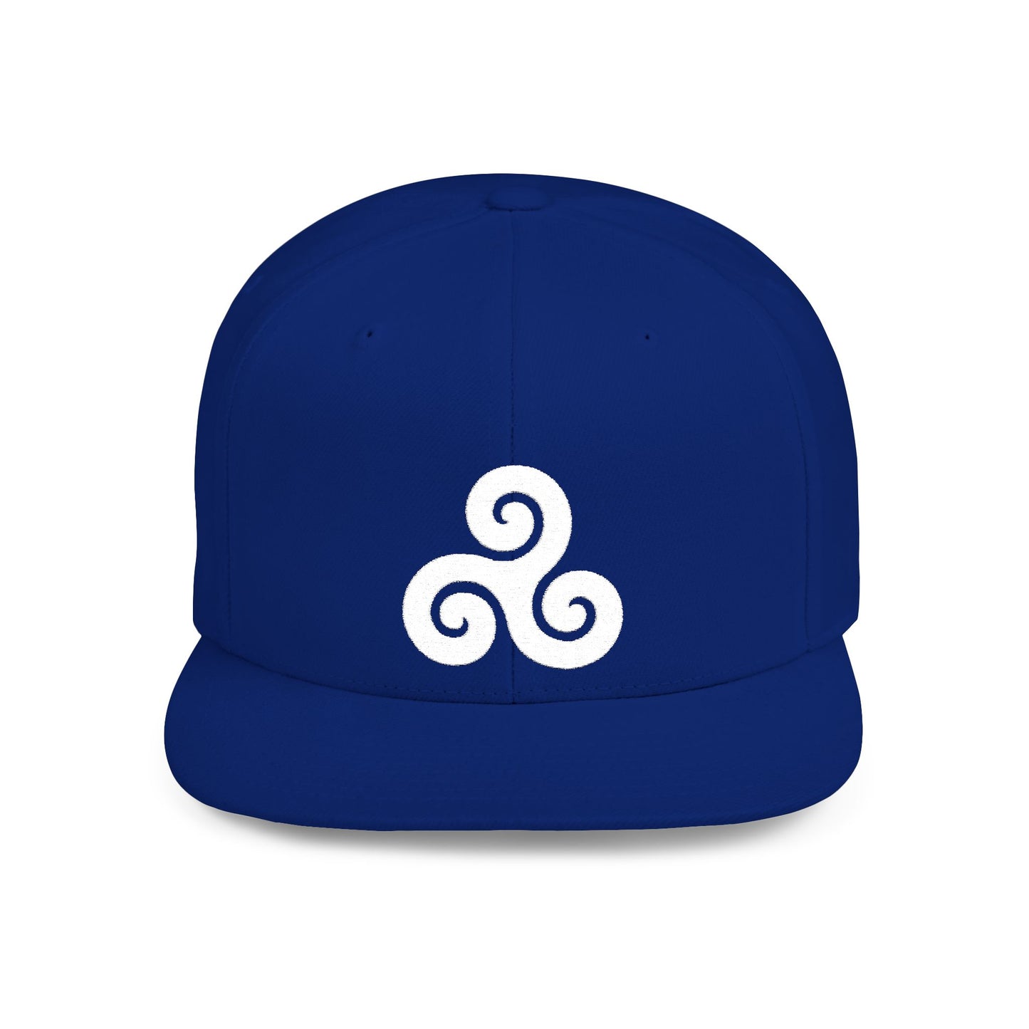 Triskele White Thread Protection Snapback