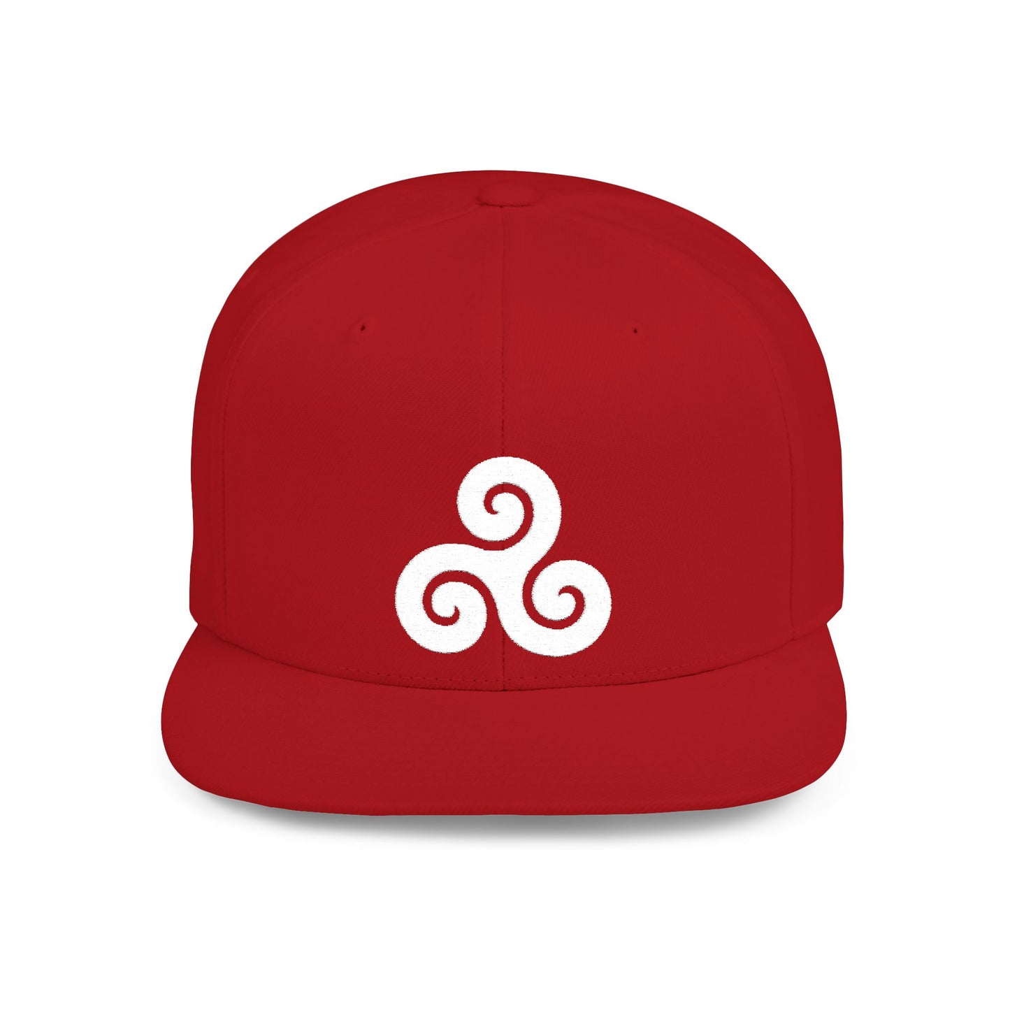 Triskele White Thread Protection Snapback