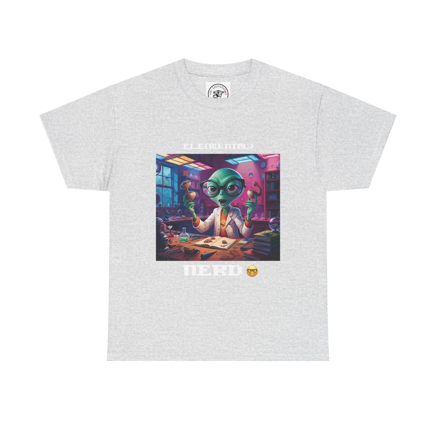 Nerdy Tee - Elemental Vibes with Nature & Rebirth Design