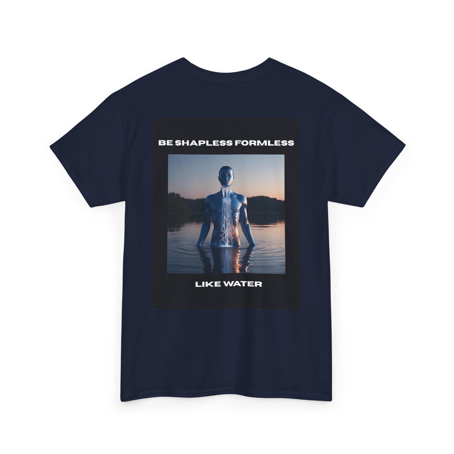 "Empty Your Mind" & "Be Shapeless Formless Like Water" Tee
