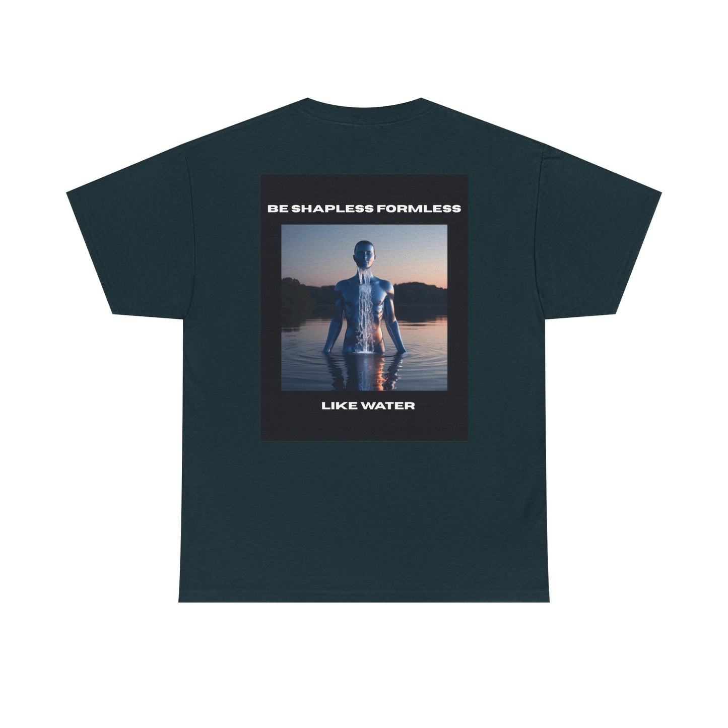 "Empty Your Mind" & "Be Shapeless Formless Like Water" Tee