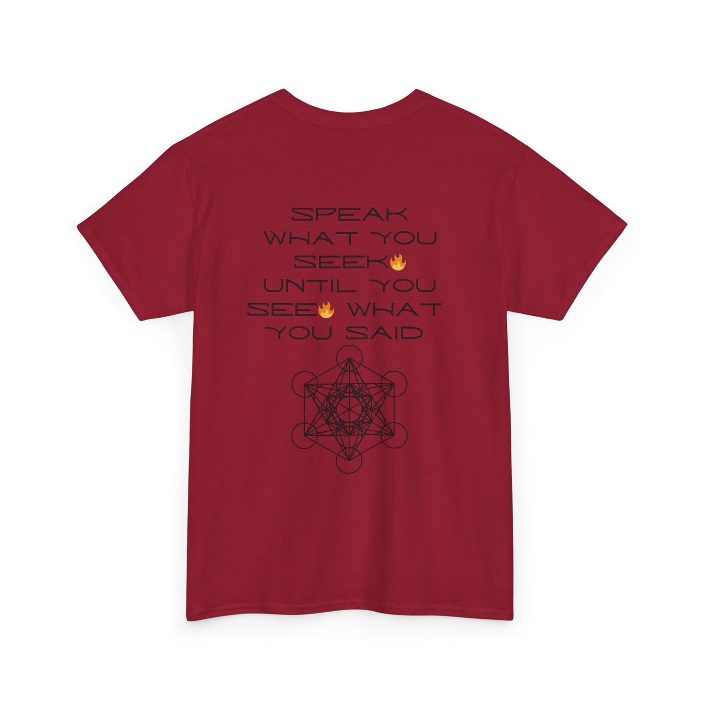 Speak What You Seek🔥 Tee